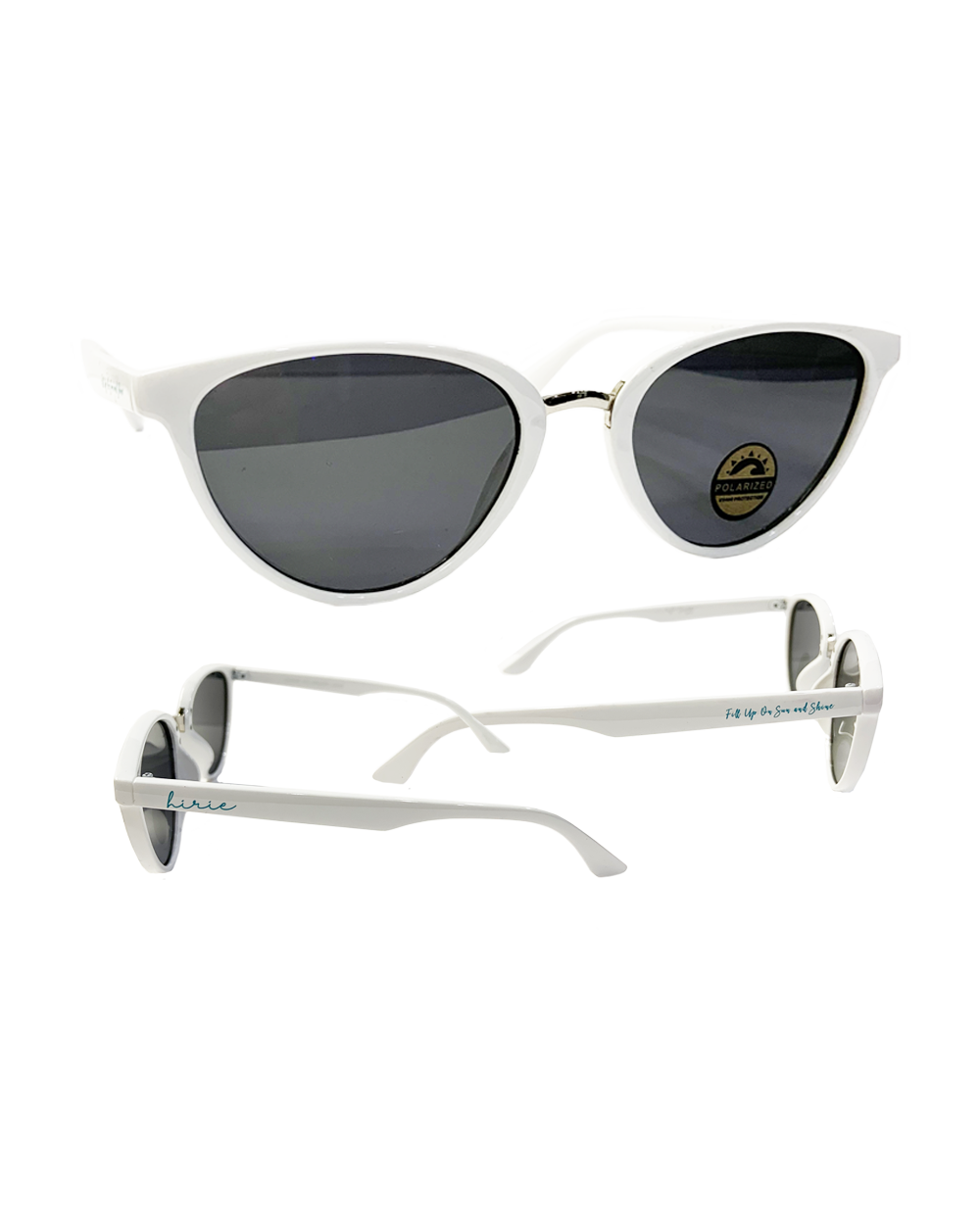Hirie Vintage Sunglasses (White)
